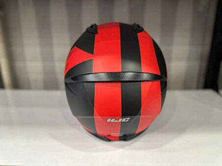 KASK HJC C10 KASK TEZ MC1SF KIRMIZI/SİYAH