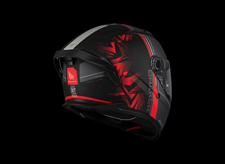 KASK MT BRAKER SV CHARM B5 MAT KIRMIZI