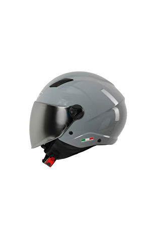 KASK SWAY SW 765 Gloss Nardo Grey ÇENESİZ