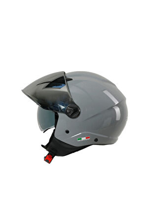 KASK SWAY SW 765 Gloss Nardo Grey ÇENESİZ