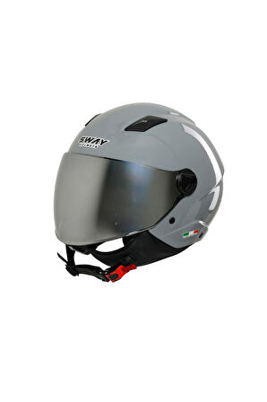 KASK SWAY SW 765 Gloss Nardo Grey ÇENESİZ
