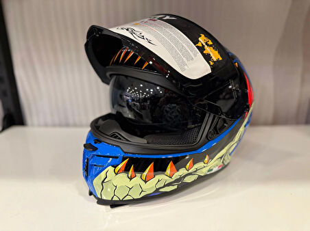 KASK SWAY SW 867 STORM Blue Full Face