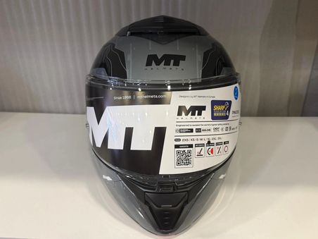 KASK MT ATOM 2 HİGHLANDS C2 PARLAK GRİ