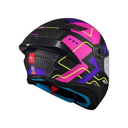 KASK MT HELMETS TARGO S C8 BRIK MAT PEMBE