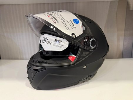 KASK MT THUNDER 4R SV PURE MAT SİYAH