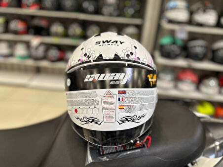 SWAY Sw-715 İris Çenesiz Whıte /Pink