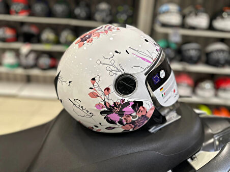 SWAY Sw-715 İris Çenesiz Whıte /Pink