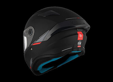 KASK MT HELMETS TARGO S SOLİD SİYAH MAT