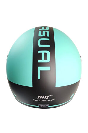 KASK MTS FX-101 MAT MİNT/SİYAH ÇENESİZ