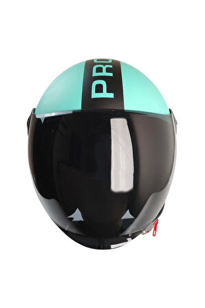 KASK MTS FX-101 MAT MİNT/SİYAH ÇENESİZ