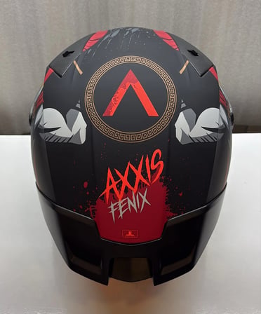 axxis kask ff132 fenix hoplita b5 mat