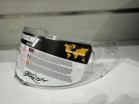 Kask Camı Sway FF 820 Şeffaf