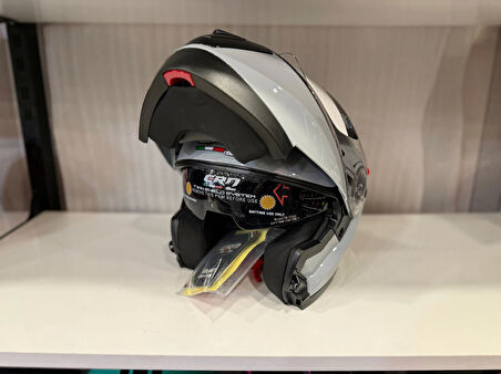 KASK CRN 925 ÇENE AÇILIR NARDO GRİ