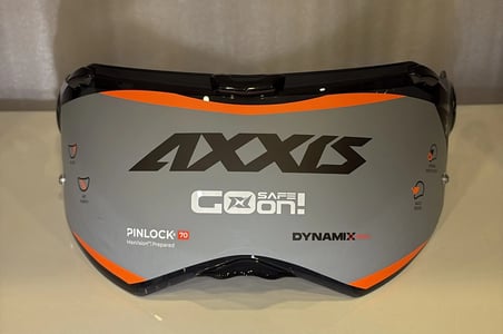 Kask Camı Axxis V-36 DARK (GHOSTFİGHTER 2026)