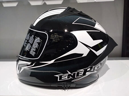 KASK MTS PRO 801 ENERGY GÜNEŞ GÖZLÜKLÜ BLACK/WHITE