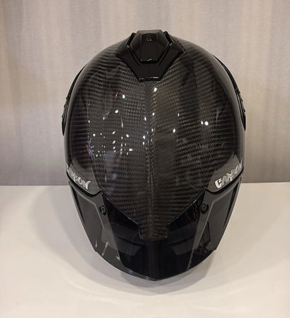 KASK SWAY 861F D CARBON PARLAK SİYAH