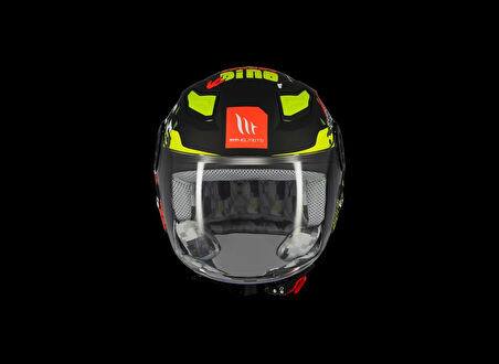 KASK MT ÇOCUK LITE DİNO A1 MAT SİYAH