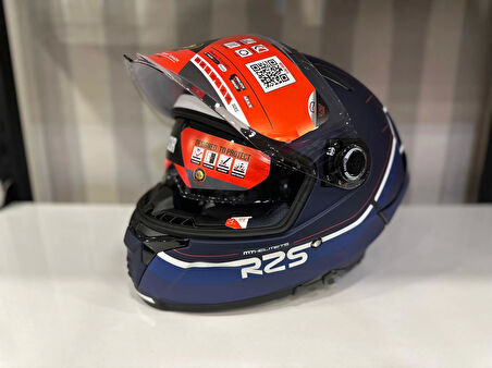 KASK MT THUNDER 4 SV R25 B5 MAT MAVİ/LACİVERT