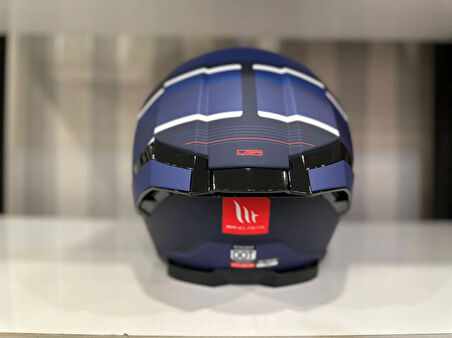 KASK MT THUNDER 4 SV R25 B5 MAT MAVİ/LACİVERT