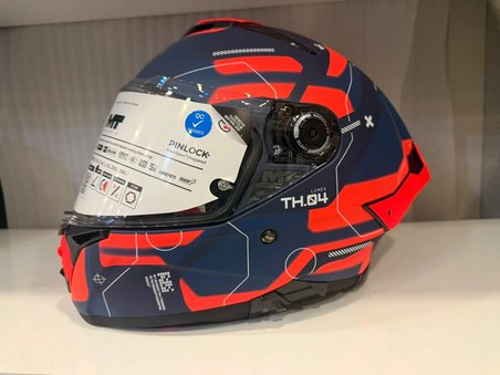 KASK MT THUNDER 4R SV LUMEX C24 MAT TURUNCU