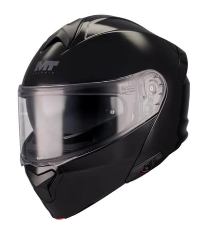 KASK MT GENESİS SV PURE A1 PARLAK SİYAH