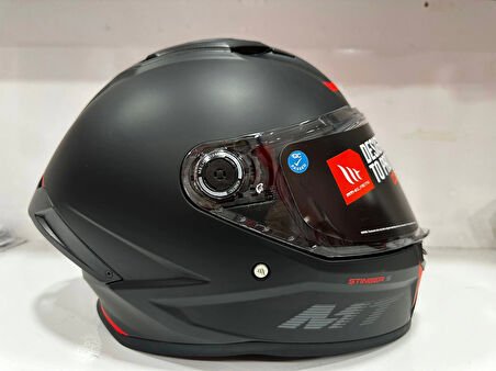 KASK MT STINGER A1 MAT SİYAH