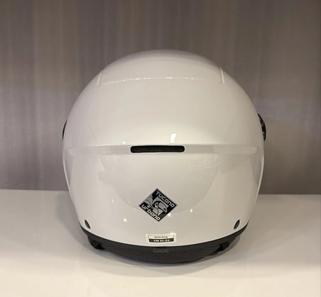 KASK TUCANO URBANO EL KID YARIM ÇOCUK KASKI PARLAK BEYAZ