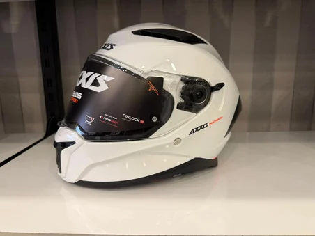 AXXIS KASK PANTHER SV SOLID A0 PARLAK BEYAZ