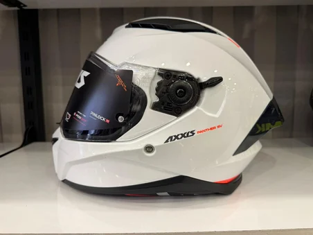 AXXIS KASK PANTHER SV SOLID A0 PARLAK BEYAZ