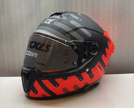 AXXIS KASK HAWK EVO SV FRESHPAINT B5 MAT KIRMIZI