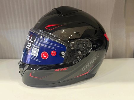 Kask Shark Rıdıll 2 MEKARIUM Black Anthracite Red