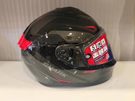 Kask Shark Rıdıll 2 MEKARIUM Black Anthracite Red