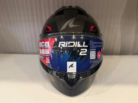Kask Shark Rıdıll 2 MEKARIUM Black Anthracite Red