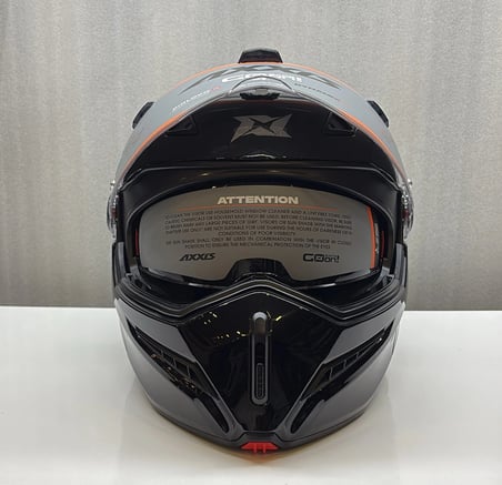 AXXIS KASK FU409SV GHOSTFIGHTER SV SOLID A1 PARLAK SİYAH
