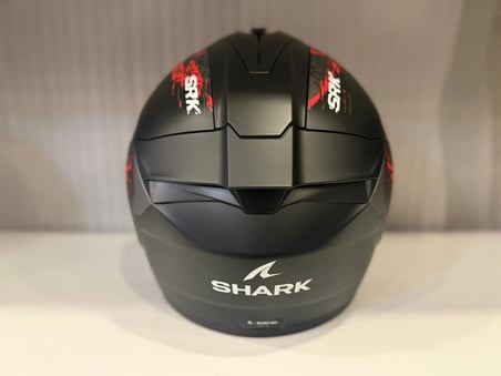 Kask Shark Rıdıll 2 SPEED-VIB Matte Black Anthracite Red
