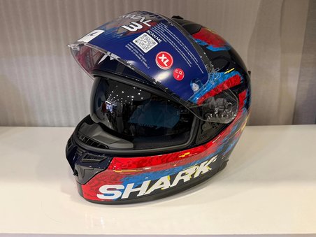 Kask Shark D-SKWAL 3 SPEED-VIB Blue Red Blue