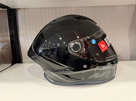 KASK MT STINGER A12 PARLAK SİYAH