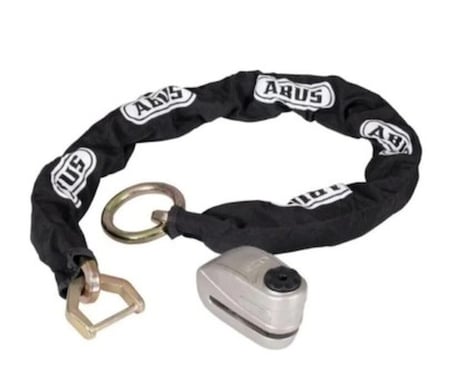ABUS 8008 / 12KS120 — ALARMLI DİSK KİLİDİ VE ZİNCİR