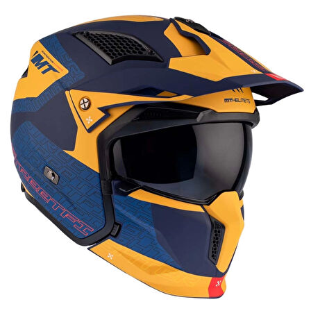 KASK MT STREETFİGHTER SV S TOTEM C3 MAT SARI