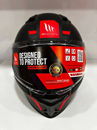 KASK MT STINGER A1 MAT SİYAH