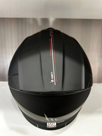 KASK MT GENESİS SV A2 ÇENE AÇILIR MAT SİYAH