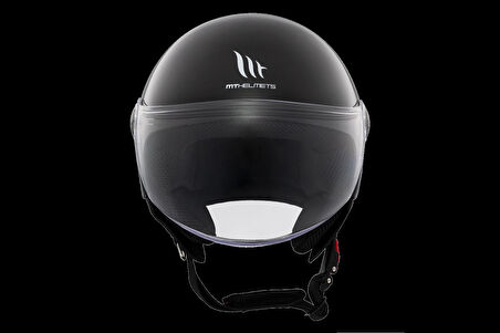 Kask Mt Helmets Street S A1 Mat Siyah Çenesiz