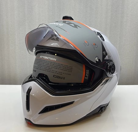 AXXIS KASK FU409SV GHOSTFIGHTER SV SOLID A0 PARLAK BEYAZ