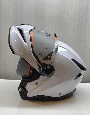 AXXIS KASK FU409SV GHOSTFIGHTER SV SOLID A0 PARLAK BEYAZ