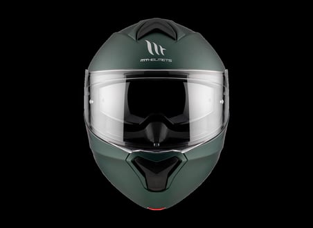 KASK MT GENESİS SV A2 ÇENE AÇILIR MAT YEŞİL