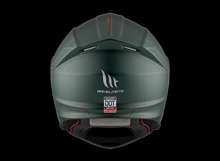 KASK MT GENESİS SV A2 ÇENE AÇILIR MAT YEŞİL