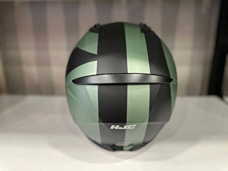 KASK HJC C10 KASK TEZ MC4SF MAT YEŞİL/SİYAH
