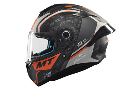 KASK MT HELMETS TARGO S B4 TURUNCU MAT IVAN ORTALA