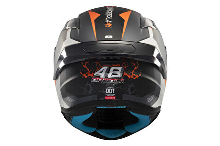 KASK MT HELMETS TARGO S B4 TURUNCU MAT IVAN ORTALA
