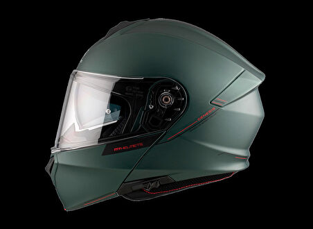 KASK MT GENESİS SV A2 ÇENE AÇILIR MAT YEŞİL